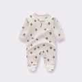 Newborn Baby Knitted Footie Jumpsuit