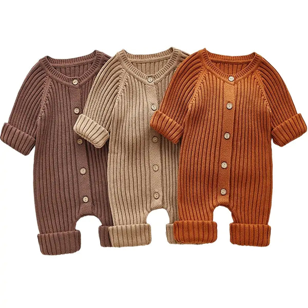 Knitted Baby Romper